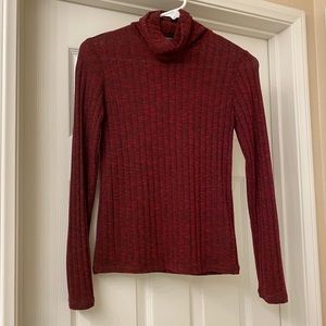 2/$15 F21 Red Turtleneck Sweater
